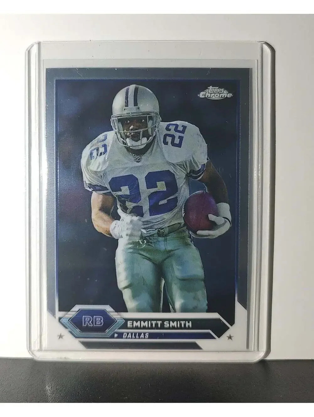 Emmitt Smith 2023 Topps Chrome NFL #6 Card Dallas Cowboys